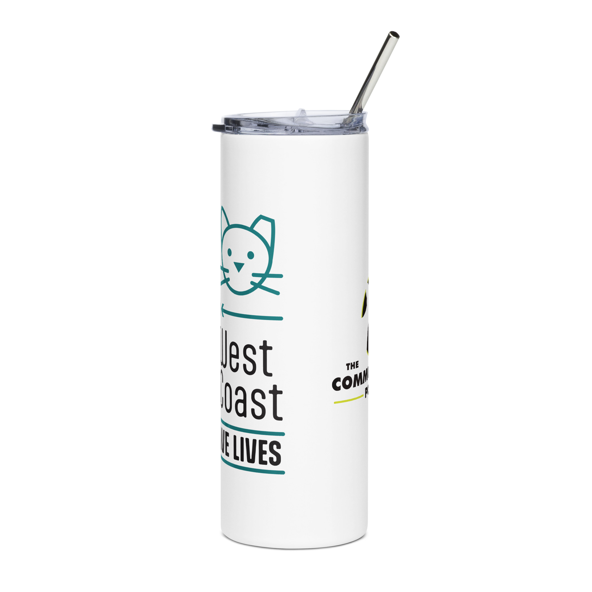 "East Coast Tips vs West Coast Tips" Stainless Steel Tumbler